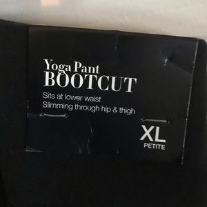 NY&Co XL Petite Yoga Pants - Boot Cut